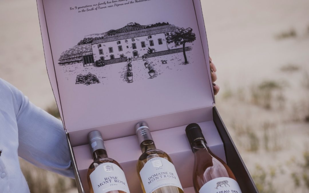 Un coffret 3 bouteilles haut de gamme pour les cuvées du Domaine Montrose