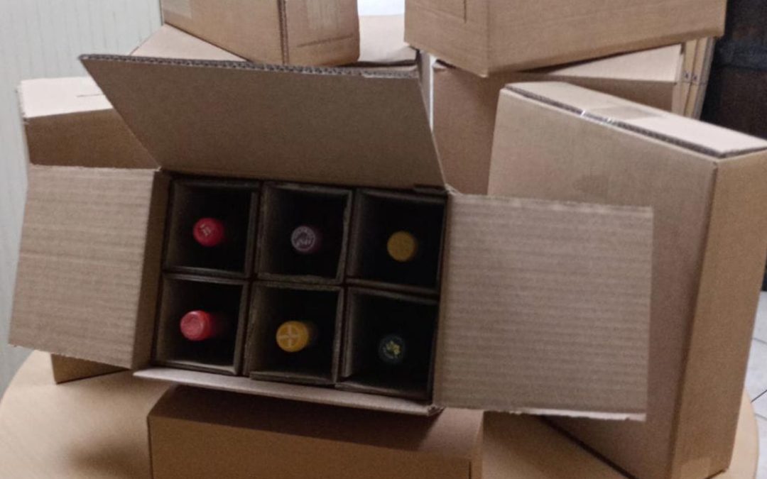 Emballages carton ultra-résistants pour l’expédition de vin e-commerce