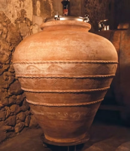 Amphores en terre cuite